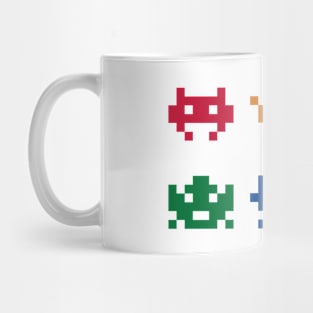 8 BIT PIXEL ART LGBT GAY Mug